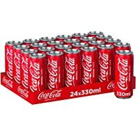 Los mejores  - Coca Cola Bebida Refrescante - Paquete de 24 x 13.75 ml - Total: 330 ml